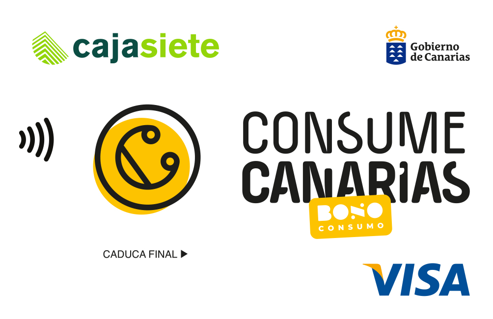 Tarjeta Consume Canarias de Cajasiete