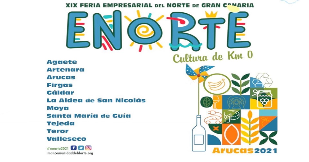Cajasiete celebra ENORTE, la Feria Empresarial del Norte de Gran Canaria