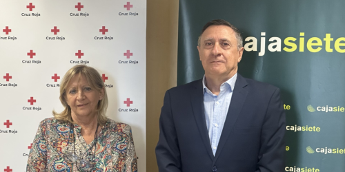 Firma de convenio entre la Fundación Cajasiete-Pedro Modesto Campos y Cruz Roja Española