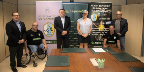La Fundación Cajasiete-Pedro Modesto Campos renueva su colaboración con ADEIN Tenerife Fundación CB Canarias